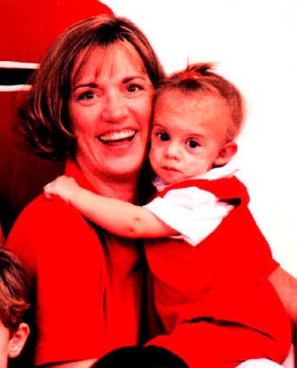 Natalie with her mother